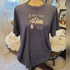 Bella Canvas - Grey Freeport Beer T-shirt - XL